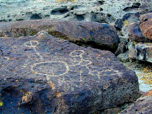 Petroglyphs California