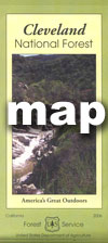 Cleveland National Forest map
