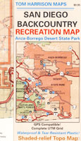 San Diego desert maps
