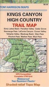 Kings Canyon Wilderness Map