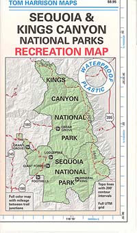 Sequoia map