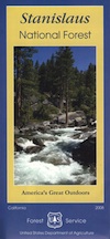 Stanislaus National Forest Map