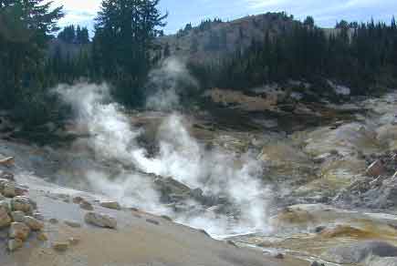 Sulfur Steam Lassen Park