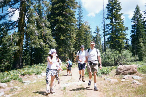 Hiking Gold Lakes Basin Recreation