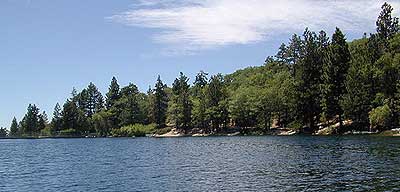 Lakes near Big Bear California 