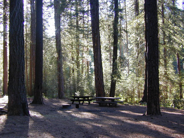 Snake Lake Campground near Quincy, California