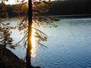 Sunsetting on Lake