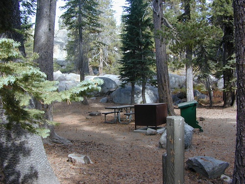 Small Camping Lake