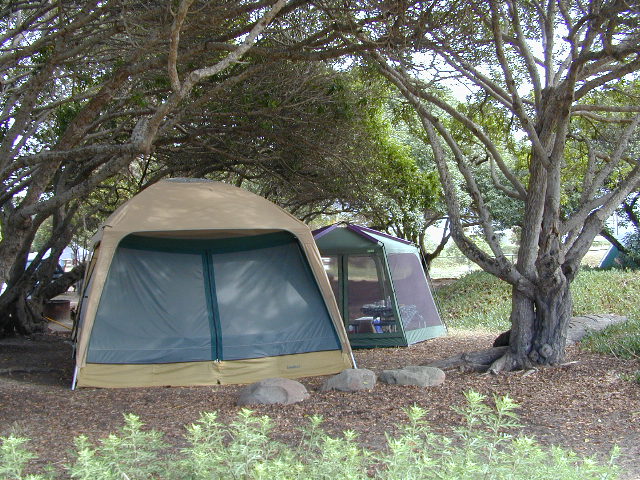 Tents at Capinteria