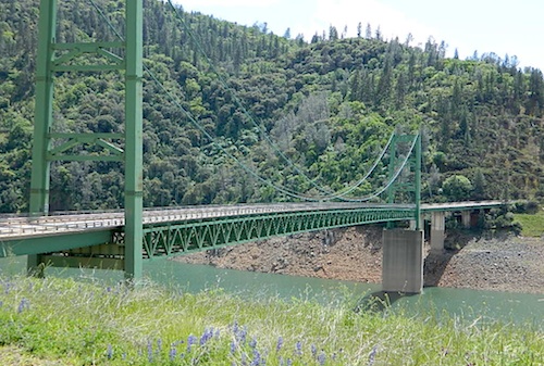 Oroville Suspension Bridge